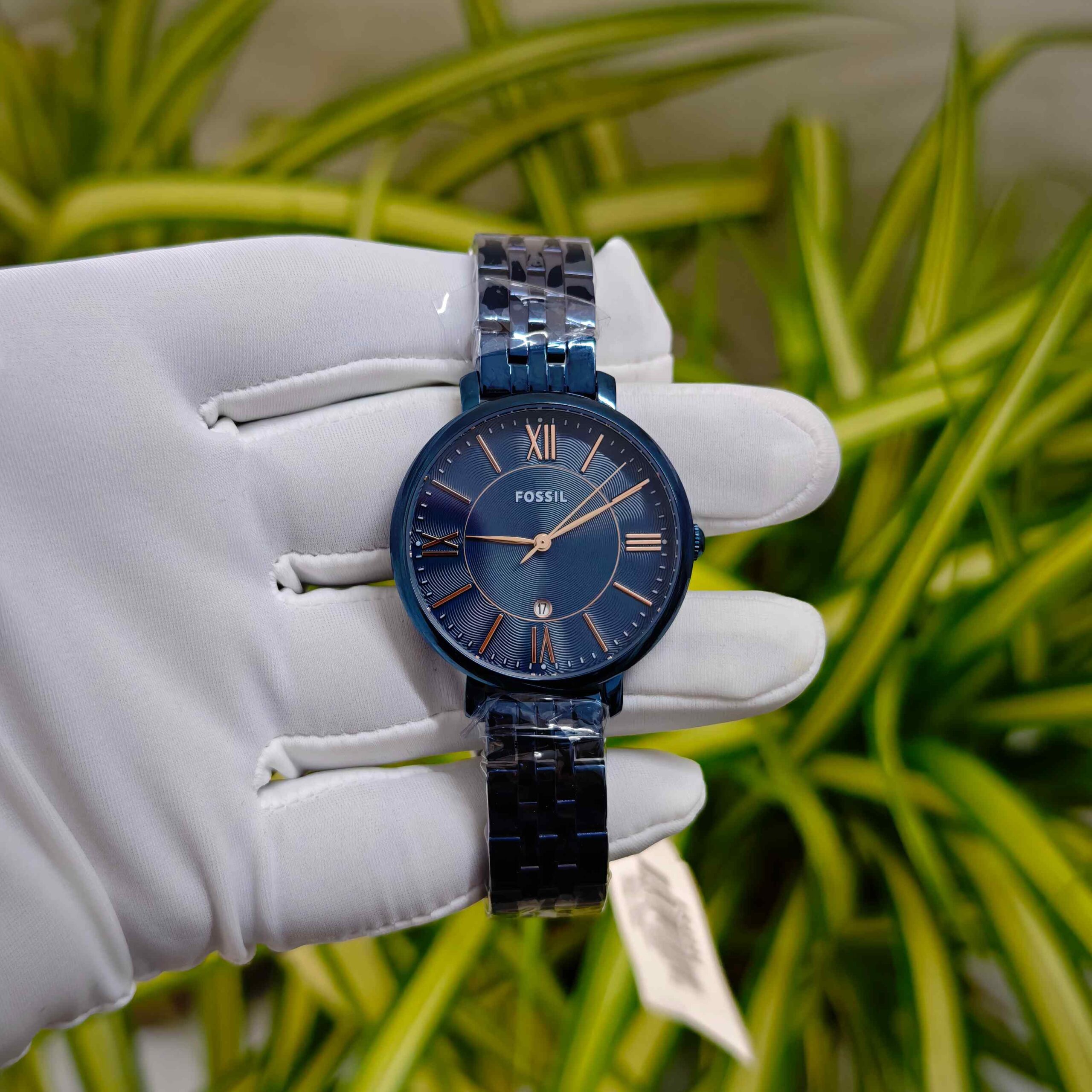 Fossil Jacqueline Steel Full Blue - Image 2