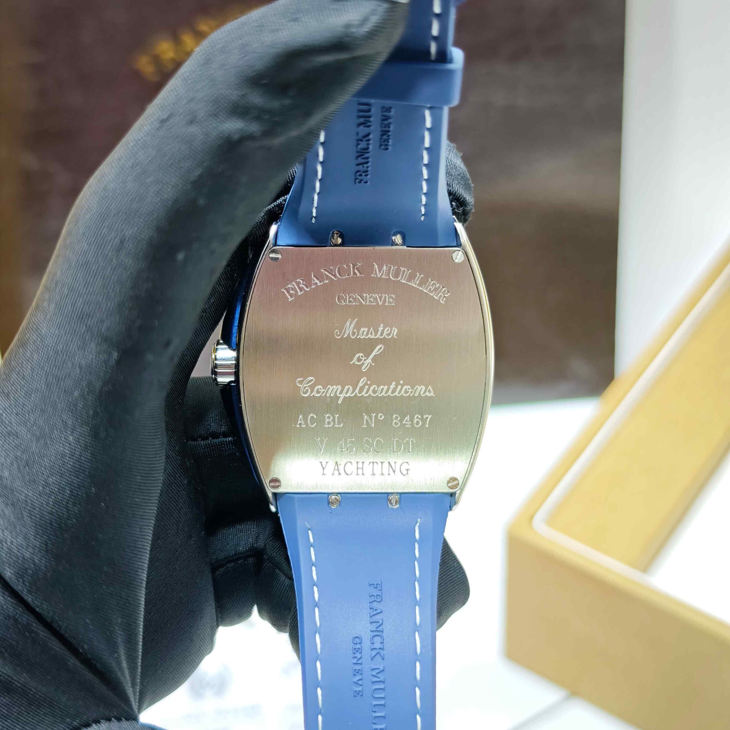 Franck Muller Vanguard YACHTING Steel Blue Dial Swiss ETA - Image 4