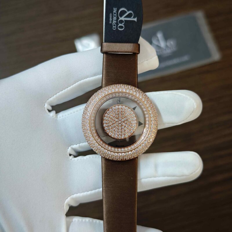 Jacob & Co. Brilliant Mystery Rose Gold Diamonds Dial