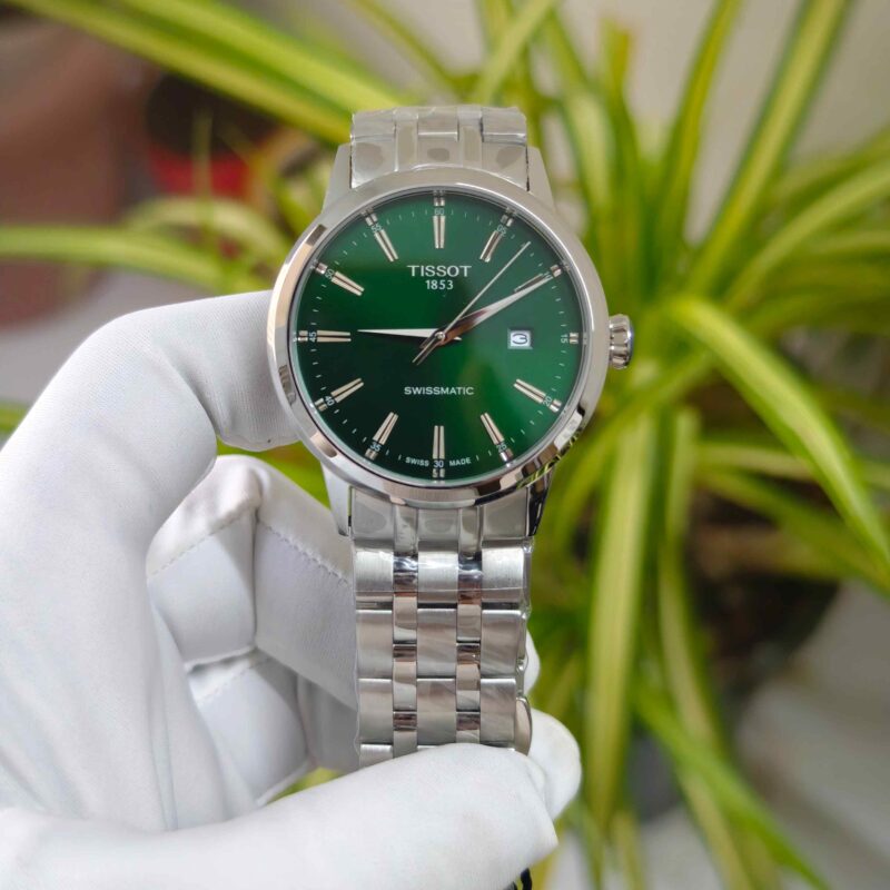 Tissot Classic Dream Swissmatic Steel Green Dial