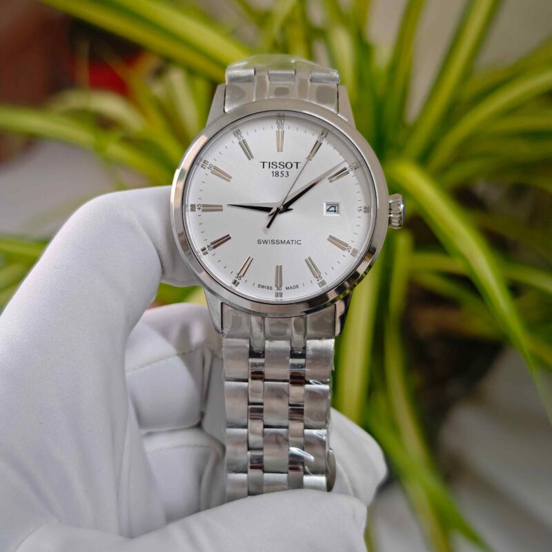 Tissot Classic Dream Swissmatic Steel White Dial