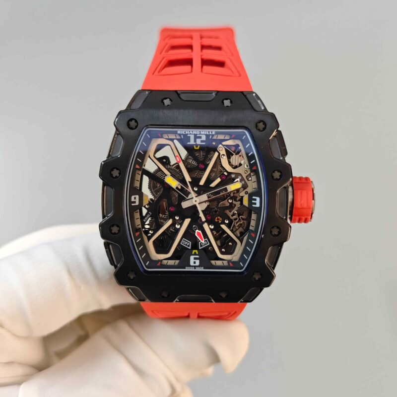 Richard Mille RM 35-03 Rafael Nadal Black Steel Skeleton Dial