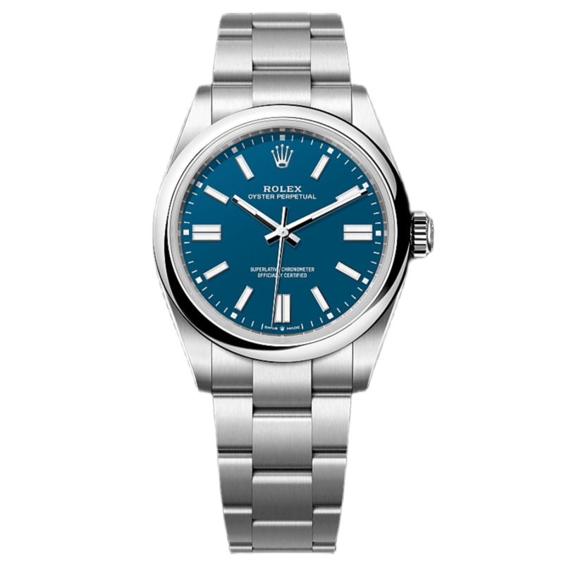 Rolex Oyster Perpetual Steel Blue Automatic 41mm