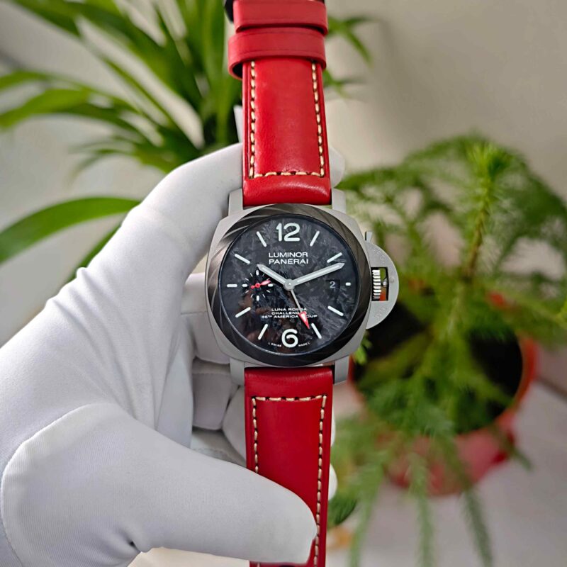 Luminor Panerai Luna-Rossa GMT Leather Edition Premium Automatic