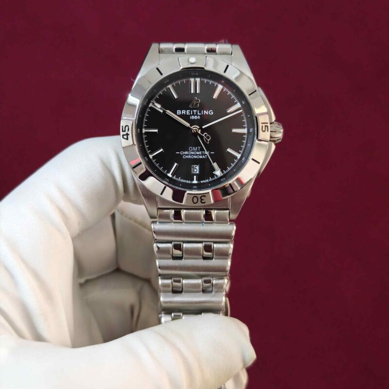 Breitling Chronomat GMT Steel Black Dial Automatic