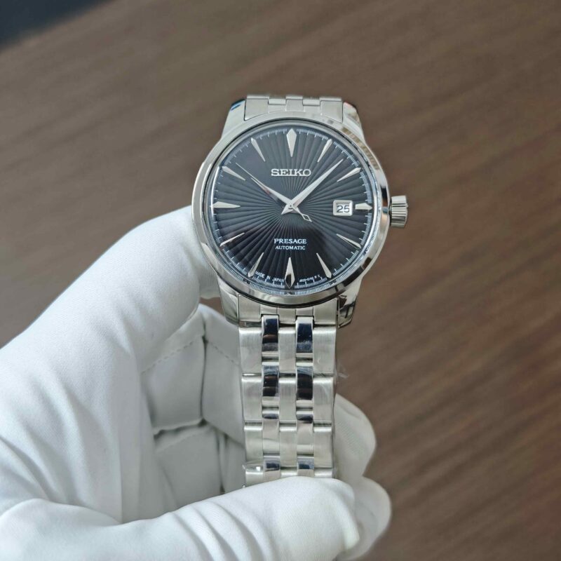 Seiko Presage Steel Black Dial Automatic