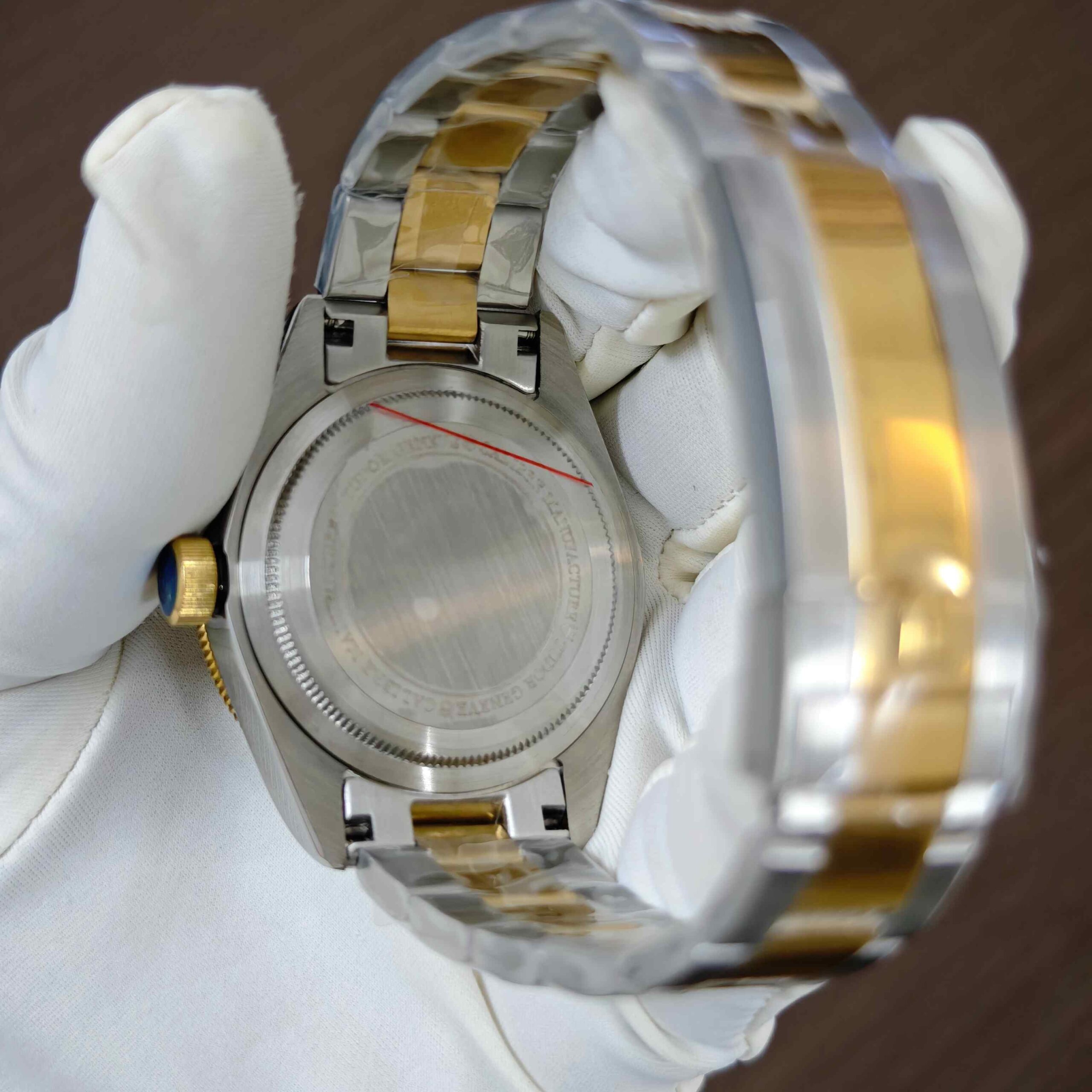 Tudor Black Bay Steel Champagne Dial Dual Tone Automatic luxury watch featuring a sophisticated champagne-colored dial, stainless steel and gold-tone bracelet, and premium automatic movement.