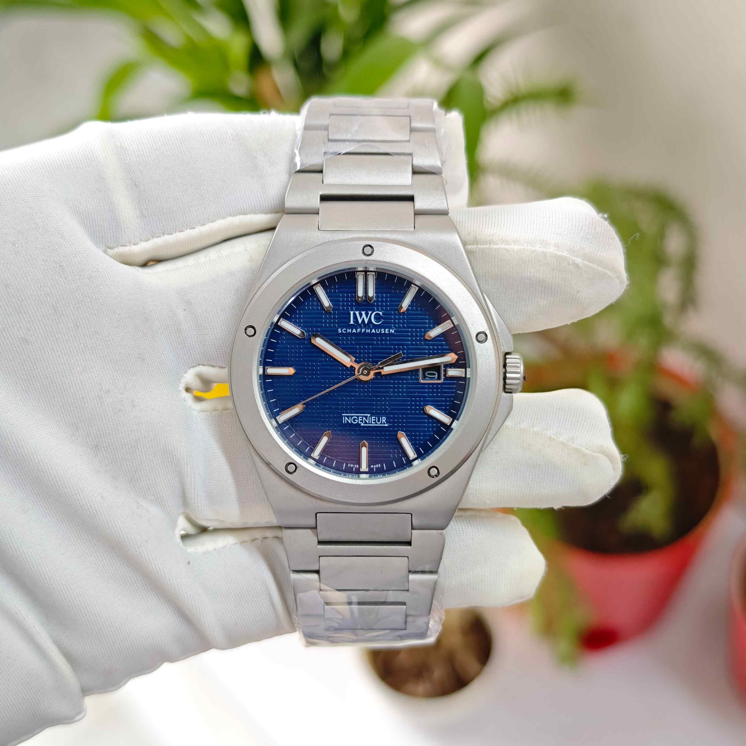 IWC Schaffhausen Ingenieur Steel Blue Dial Automatic