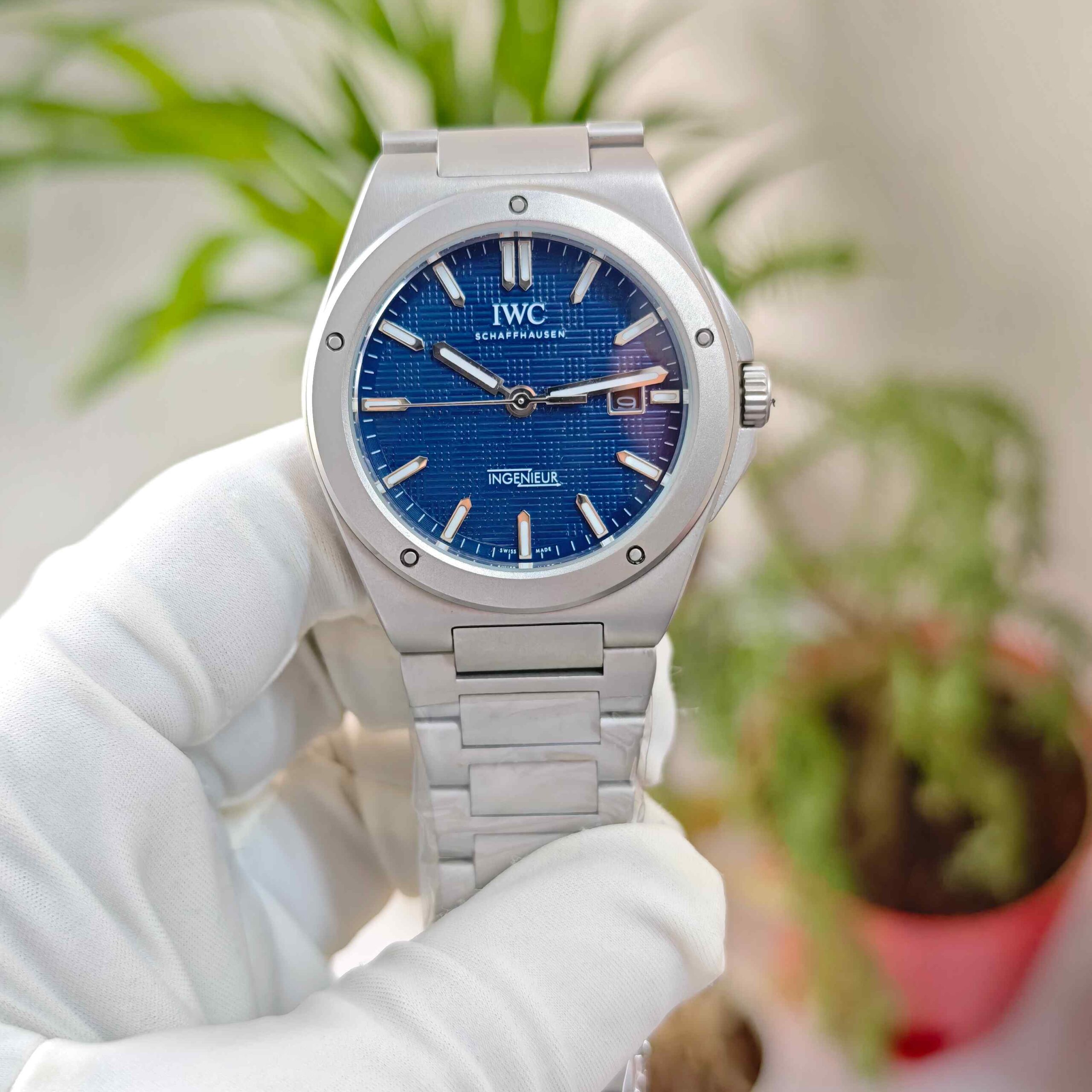 IWC Schaffhausen Ingenieur Steel Blue Dial Automatic - Image 2