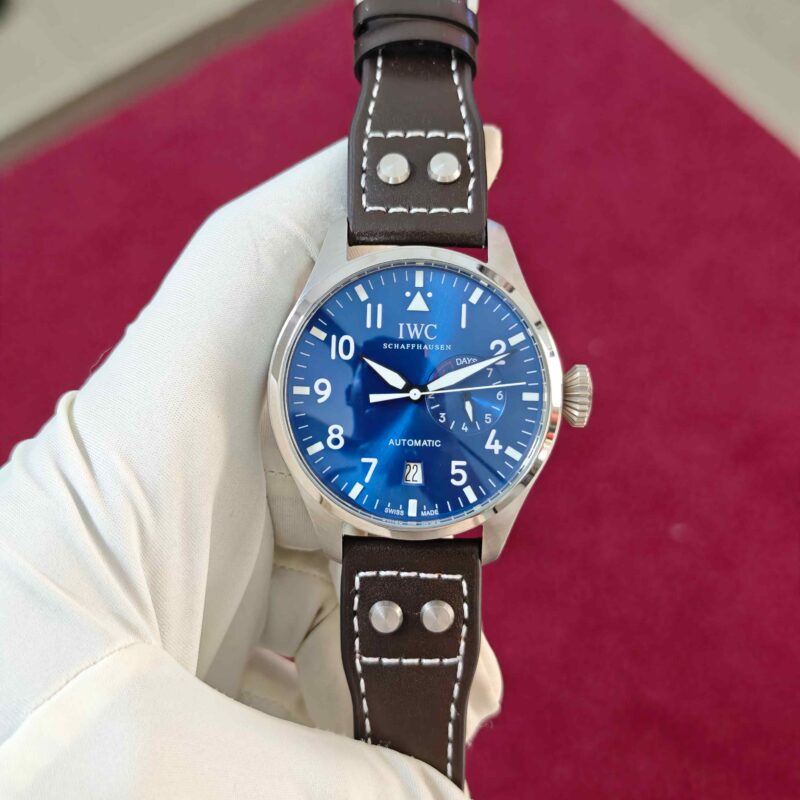 IWC Schaffhausen Pilot’s Heritage Edition Steel Blue Dial Automatic