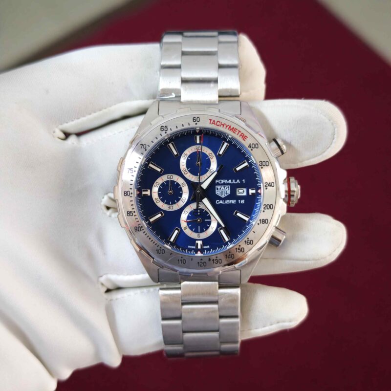 TAG Heuer Formula 1 Calibre 16 Automatic Chronograph Blue Dial Quartz