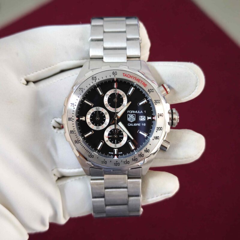 TAG Heuer Formula 1 Calibre16 Chronograph Black Dial Quartz