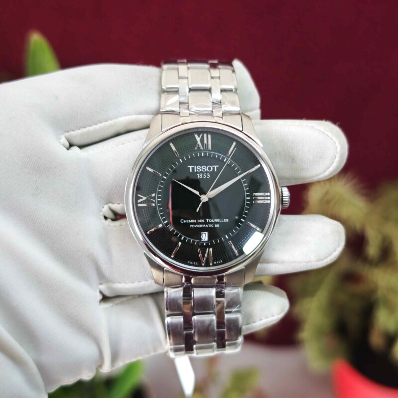 Tissot Chemin des Tourelles Steel Green Dial Automatic