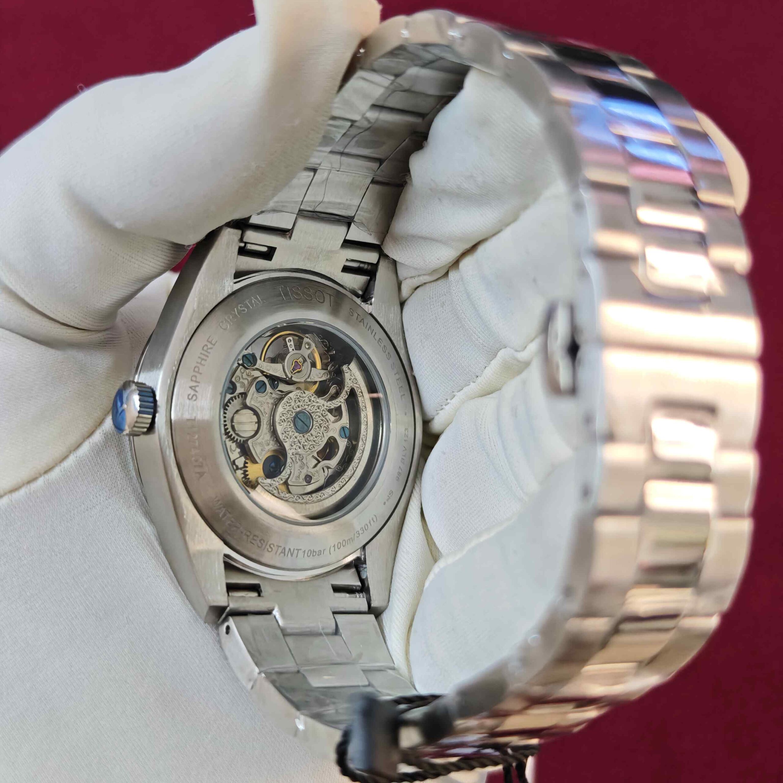 Tissot Gentleman Powermatic 80 Open Heart Steel White Dial Automatic - Image 3