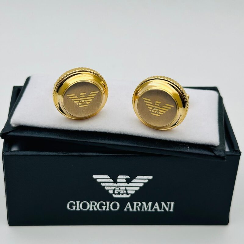 Armani Golden cufflinks