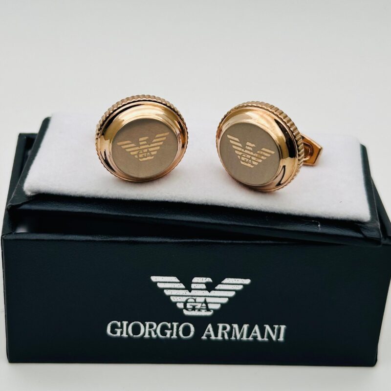 Armani Rose Gold cufflinks