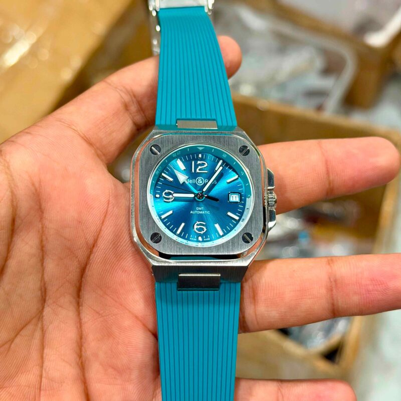 Bell & Rose BR 05 GMT Sky Blue 41 mm