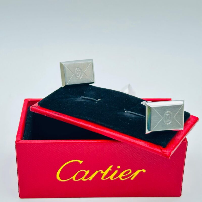 Cartier Silver cufflinks