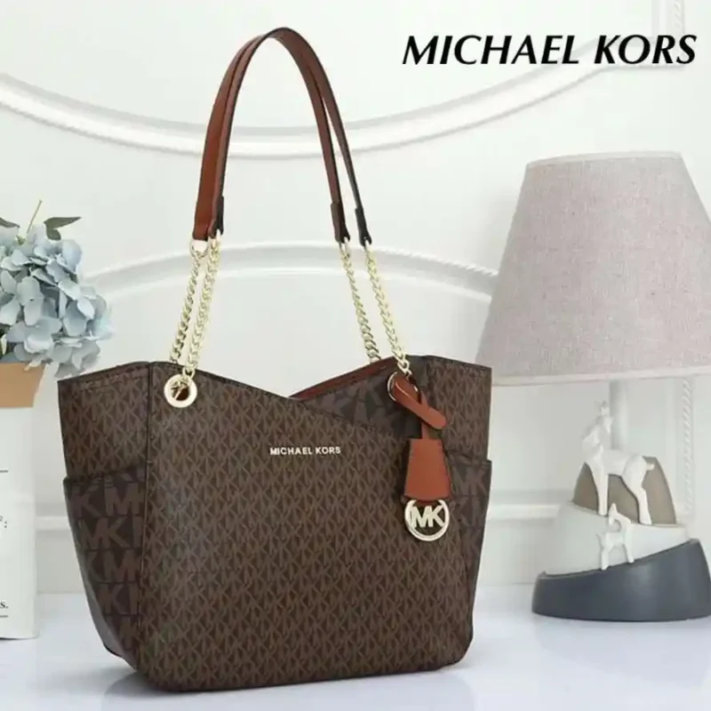 MICHAEL KORS - Jet Set Travel Large Chain Should Bag
