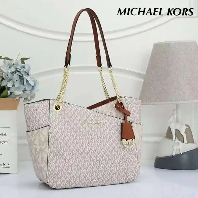 MICHAEL KORS - Jet Set Travel Large Chain Should Bag