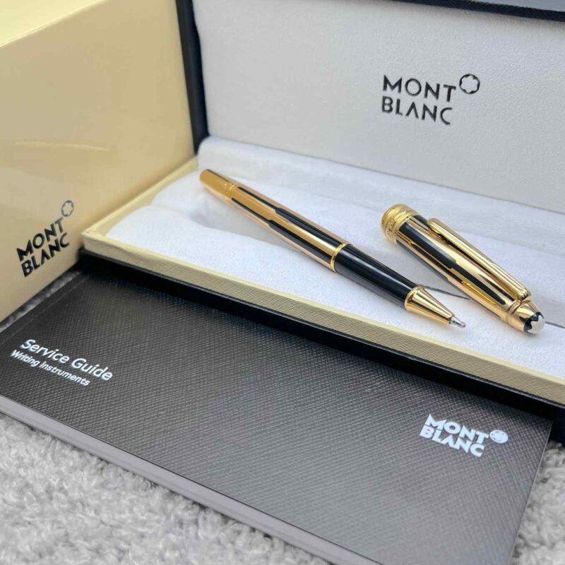 Montblanc Meisterstück Solitaire Gold and Black Doué Classique