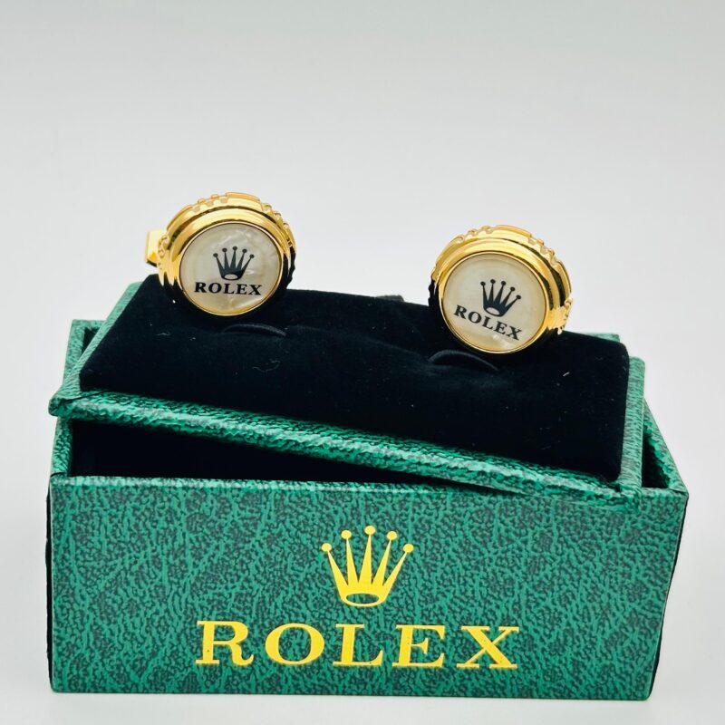 Rolex Gold cufflinks