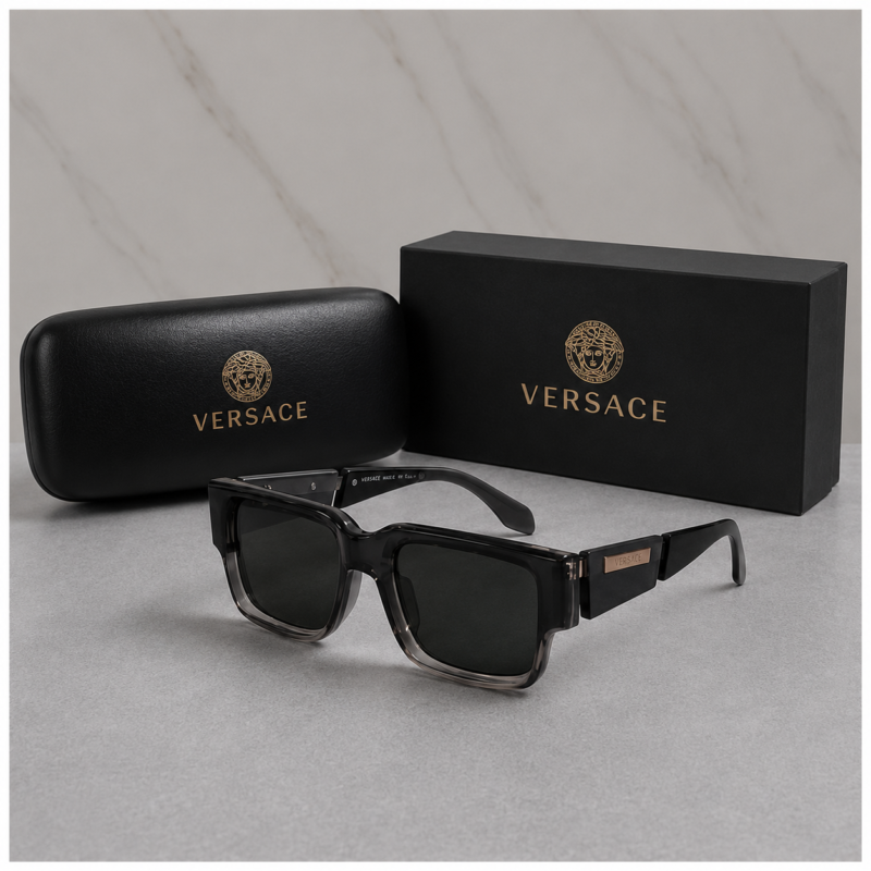 Versace designer sunglasses featuring a premium luxury eyewear design with distinctive Versace-inspired detailing
