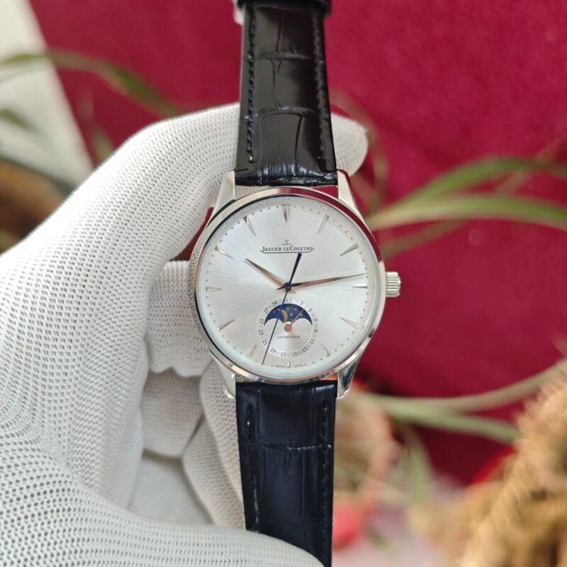 Jaeger-LeCoultre Master Ultra Thin Moon Phase Steel Grey Dial Swiss Automatic Watch